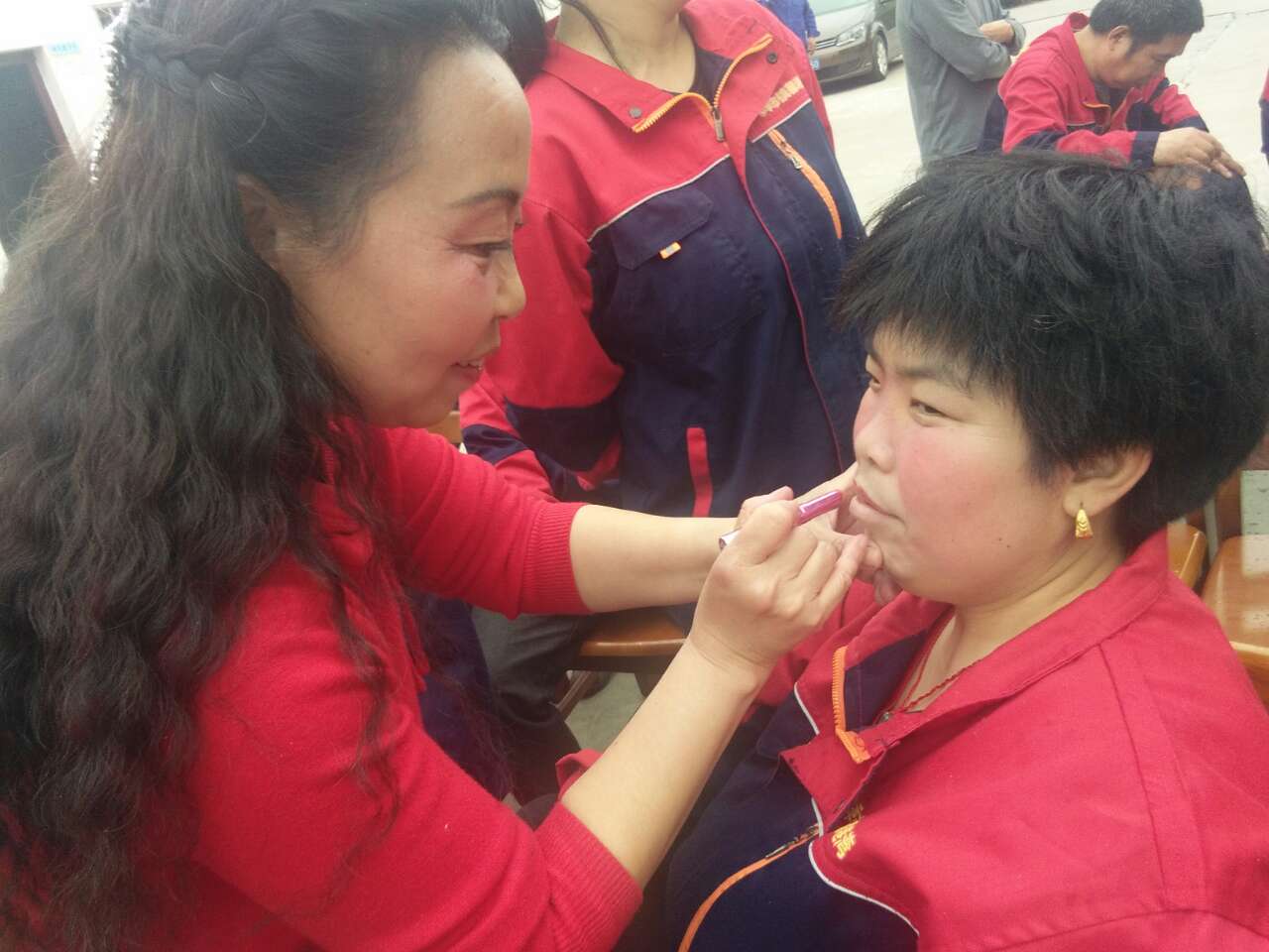 2019年5月13号下午,由季市镇副镇长陆创,残疾人联合会理事长朱萍,副